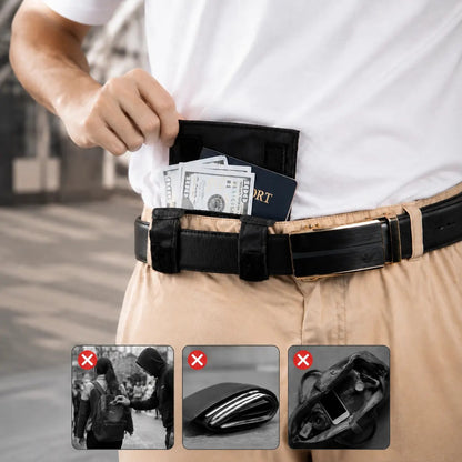 ✨Concealed anti-theft travel waist bag