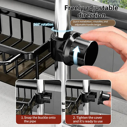 Faucet Sink Organizer Rack🧺