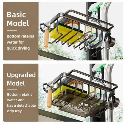 Faucet Sink Organizer Rack🧺
