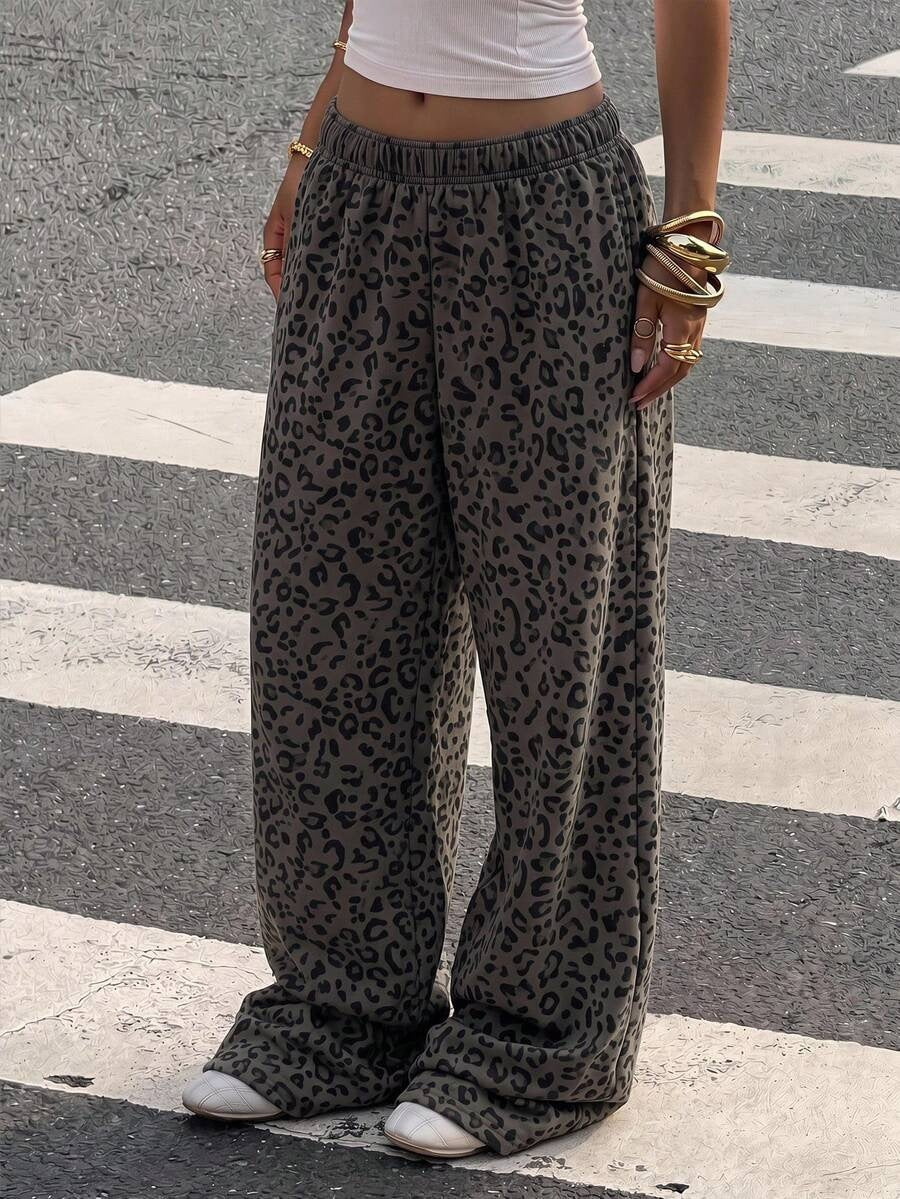 Leopard Print Pants
