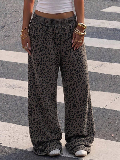 Leopard Print Pants