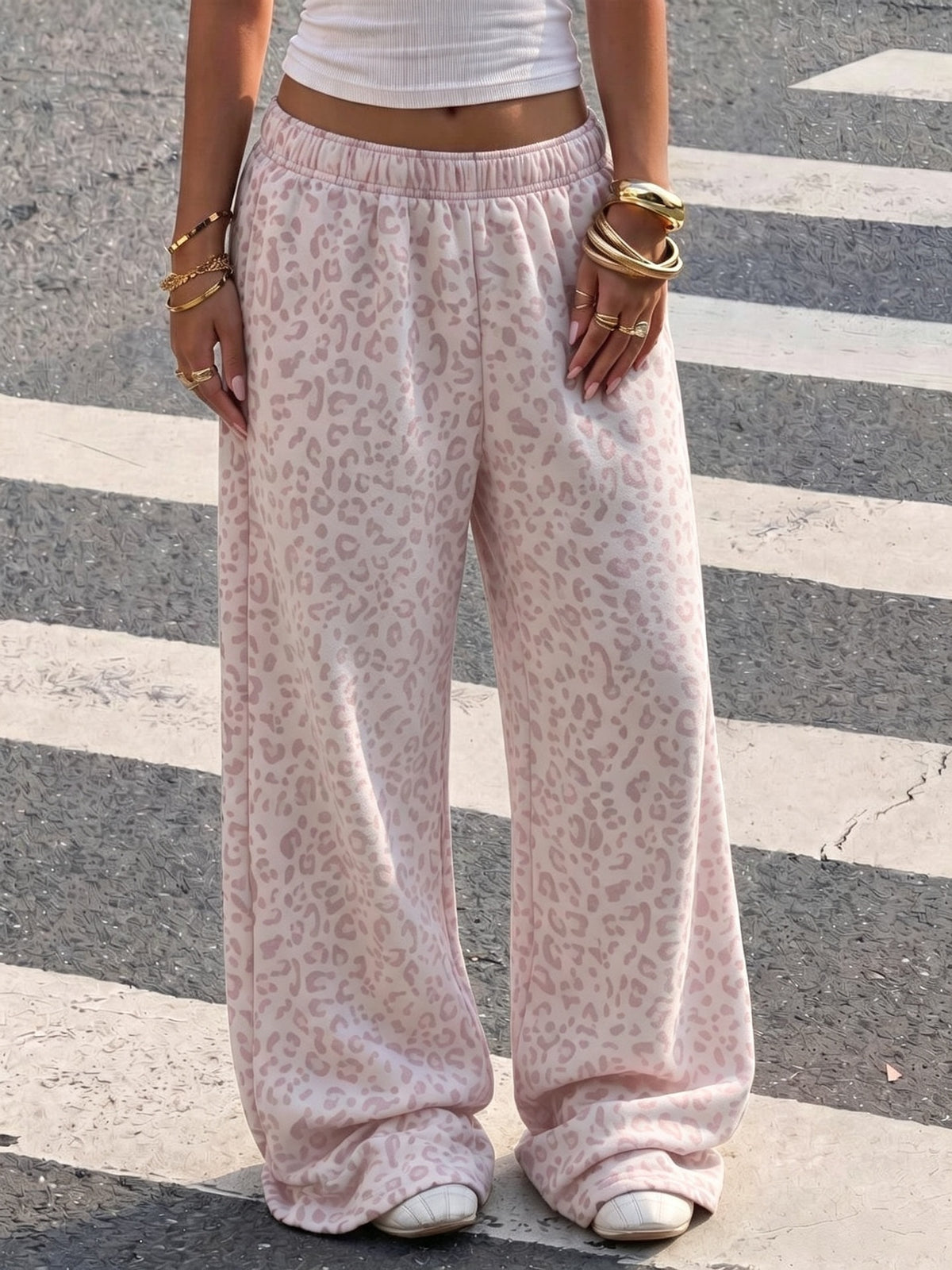 Leopard Print Pants