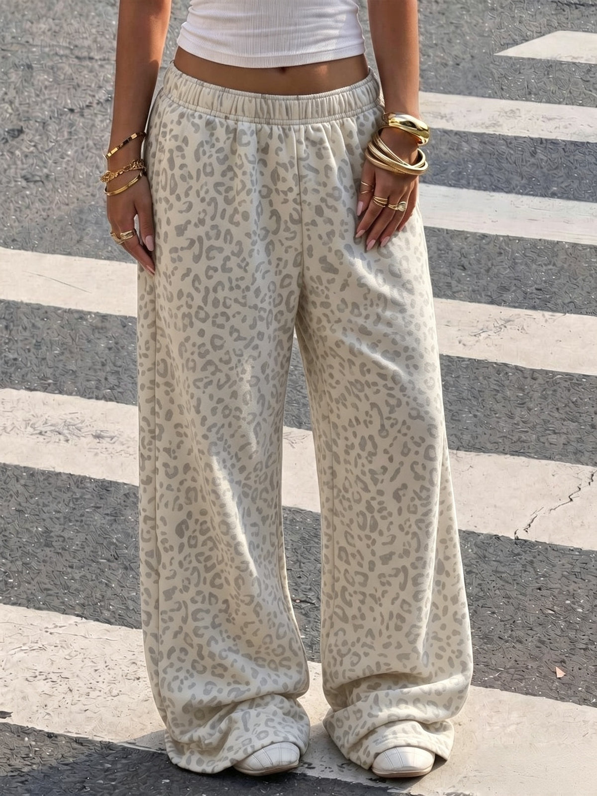 Leopard Print Pants