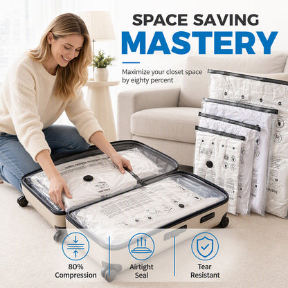 📢📢50% OFF !! ⏰Space-Saving Vacuum Storage Bags