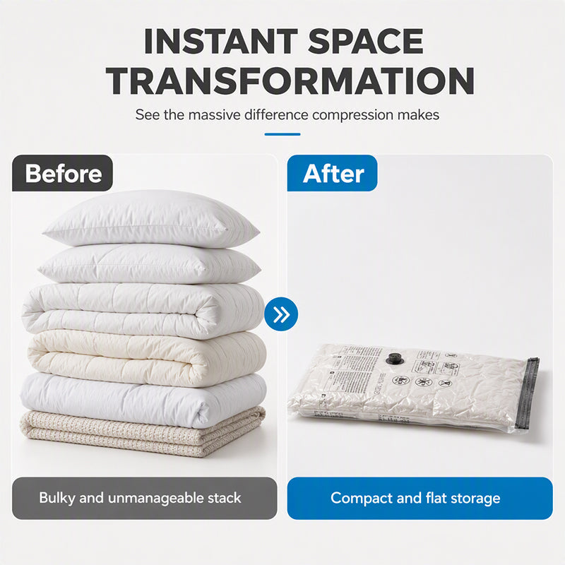 📢📢50% OFF !! ⏰Space-Saving Vacuum Storage Bags