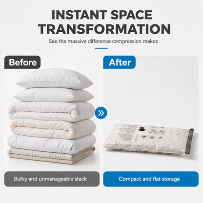 📢📢50% OFF !! ⏰Space-Saving Vacuum Storage Bags