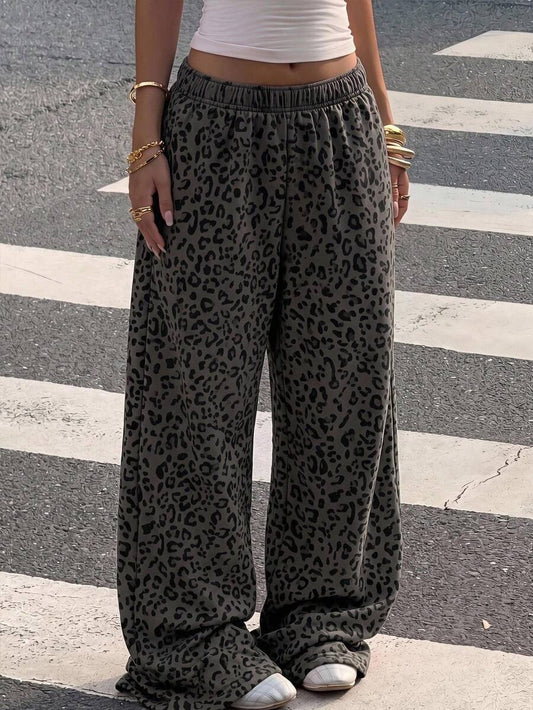 Leopard Print Pants