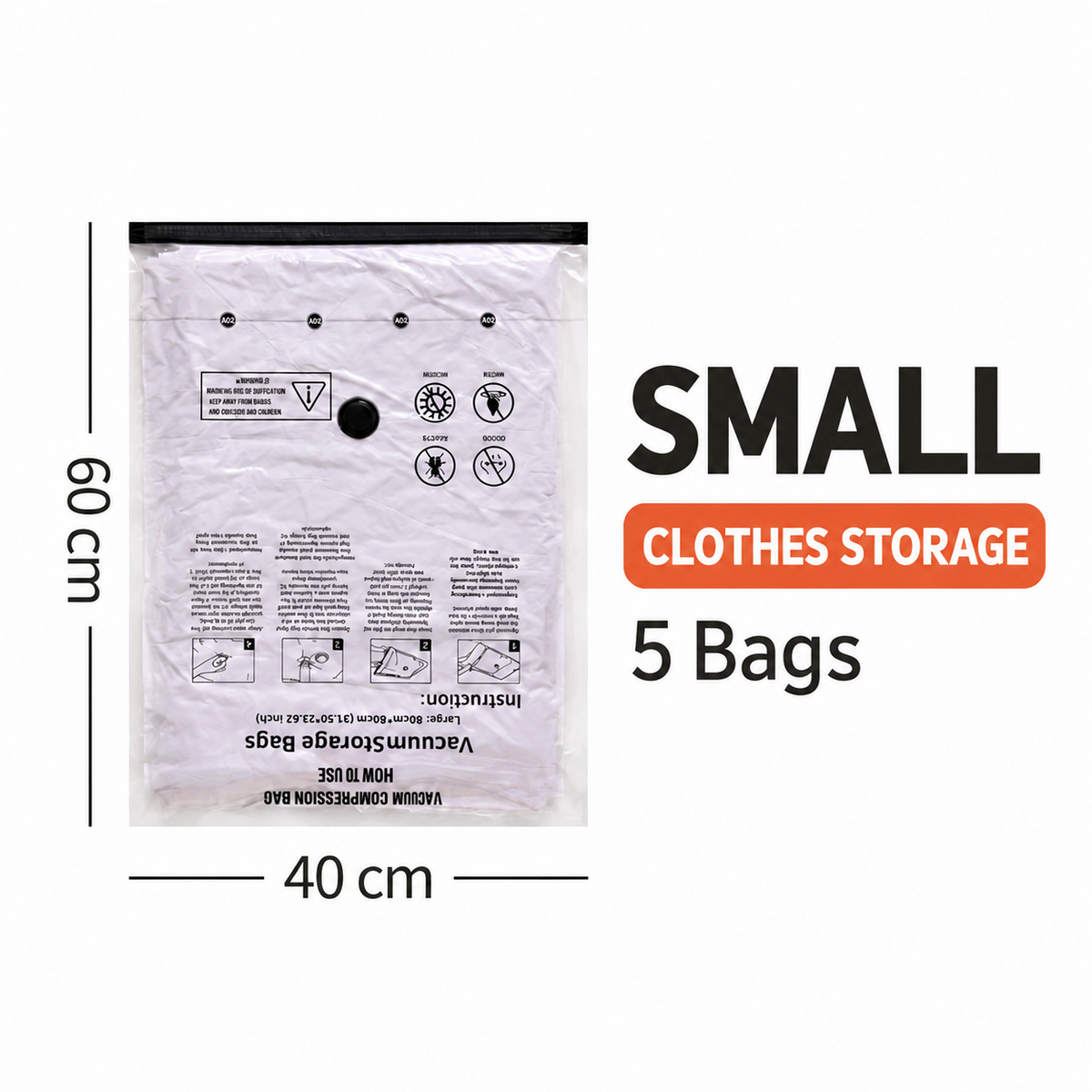 📢📢50% OFF !! ⏰Space-Saving Vacuum Storage Bags