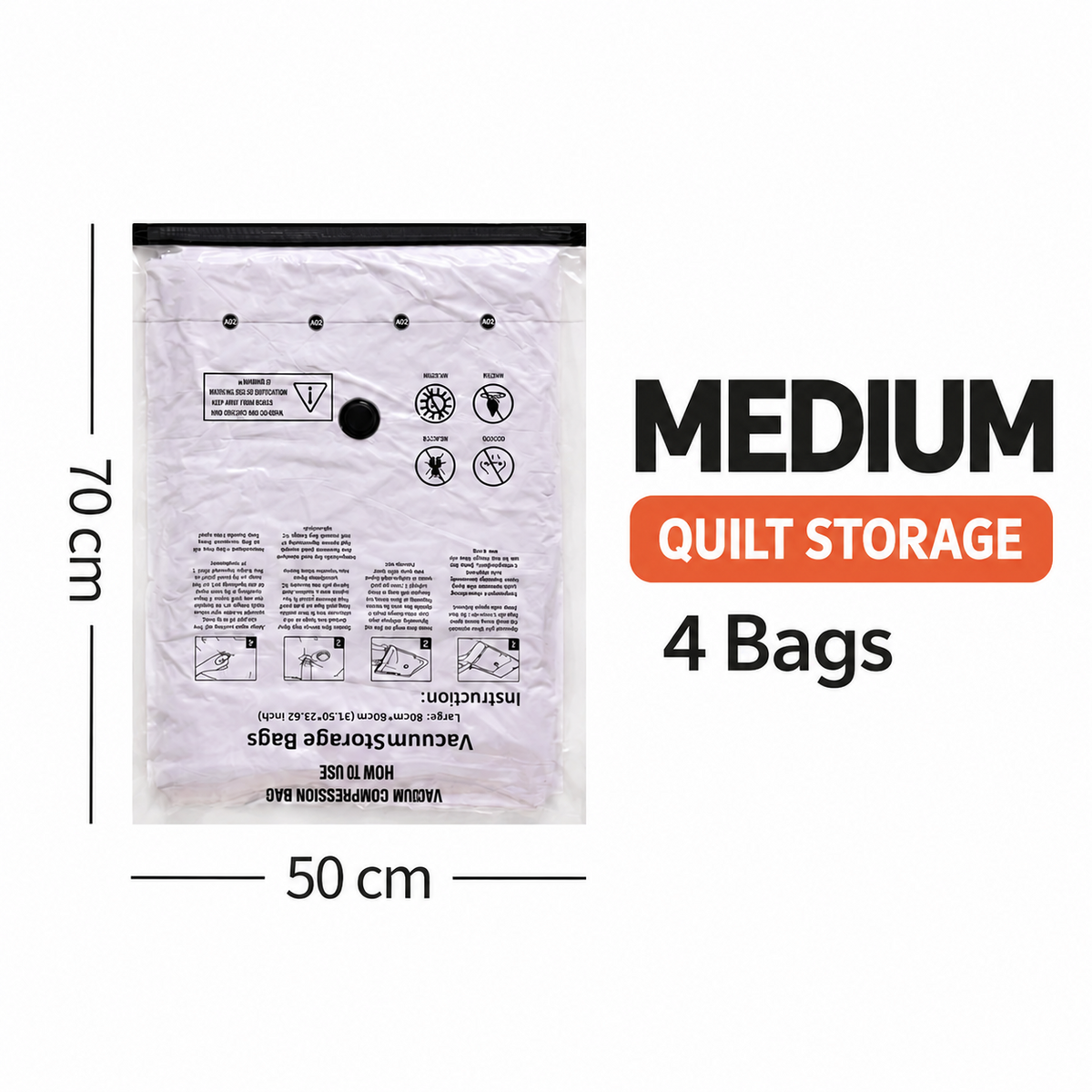 📢📢50% OFF !! ⏰Space-Saving Vacuum Storage Bags